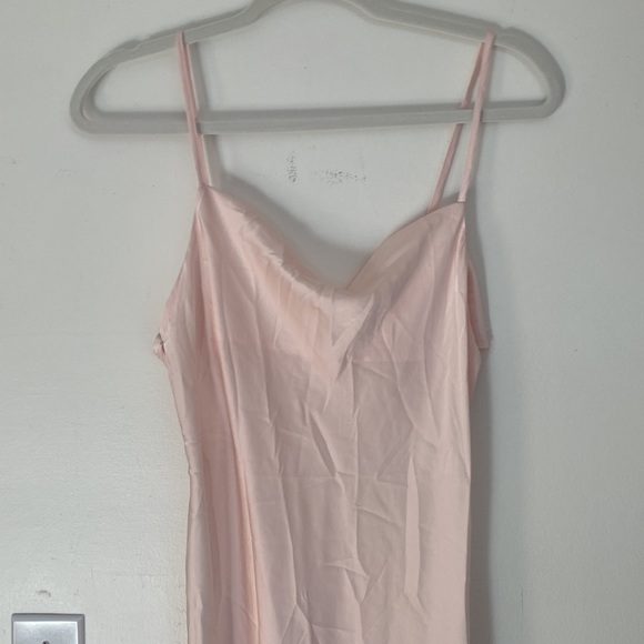 Vintage baby pink slip dress - Picture 2 of 7